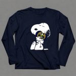 Denver Nuggets Snoopy Hugging Basketball 6 Long Sleeves