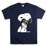 Denver Nuggets Snoopy Hugging Basketball T Shirt 7