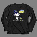 Denver Nuggets Snoopy and Woodstock with Pilgrim Hats 4 Long Sleeves