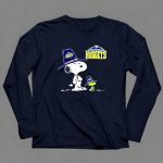 Denver Nuggets Snoopy and Woodstock with Pilgrim Hats 6 Long Sleeves