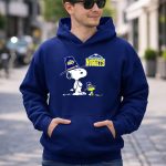 Denver Nuggets Snoopy and Woodstock with Pilgrim Hats 8 Hoodie