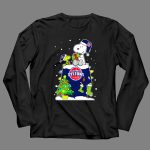 Detroit Pistons Snoopy Christmas Peanuts 4 Long Sleeves