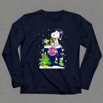 Detroit Pistons Snoopy Christmas Peanuts 6 Long Sleeves
