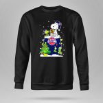 Detroit Pistons Snoopy Christmas Peanuts 9 Sweatshirt