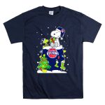 Detroit Pistons Snoopy Christmas Peanuts T Shirt 7