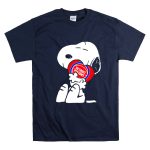 Detroit Pistons Snoopy Hugging Heart T Shirt 7