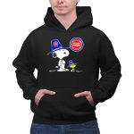 Detroit Pistons Snoopy and Woodstock with Basketball 2 Hoodie