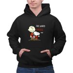 Die Hard 49ers Fan Charlie Brown And Snoopy 2 Hoodie