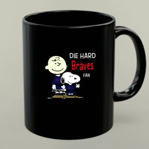 Die Hard Braves Fan Snoopy and Charlie Brown in Team Jerseys 1 mug.jpg