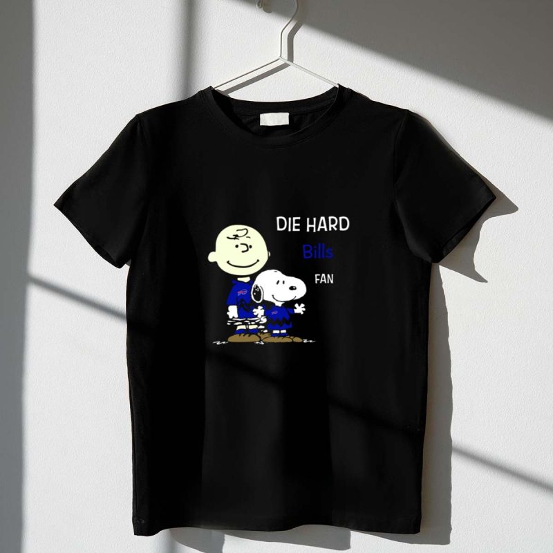Die Hard Buffalo Bills Fan Snoopy And Charlie Brown 1 T Shirt 1.Jpg