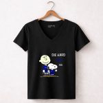 Die Hard Buffalo Bills Fan Snoopy and Charlie Brown 7 Womens V Neck 1.jpg