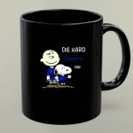 Die Hard Dodgers Fan Snoopy and Charlie Brown 1 mug 1.jpg