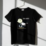 Die Hard Eagles Fan Charlie Brown Snoopy 1 T Shirt