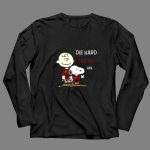 Die Hard Falcons Fan Charlie Brown and Snoopy 4 Long Sleeves