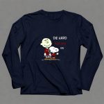 Die Hard Falcons Fan Charlie Brown and Snoopy 6 Long Sleeves
