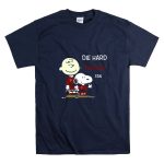 Die Hard Falcons Fan Charlie Brown and Snoopy T Shirt 7