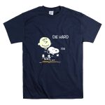 Die Hard Jets Fan Snoopy and Charlie Brown T Shirt 7