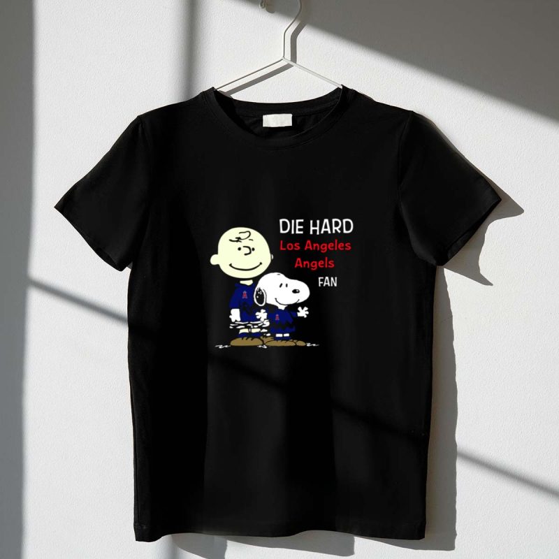 Die Hard Los Angeles Angels Fan Snoopy And Charlie Brown 1 T Shirt.jpg
