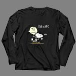 Die Hard Packers Fan Snoopy and Charlie Brown 4 Long Sleeves