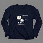 Die Hard Packers Fan Snoopy and Charlie Brown 6 Long Sleeves