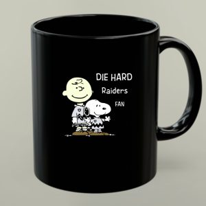 Die Hard Raiders Fan Snoopy and Charlie Brown 1 mug.jpg