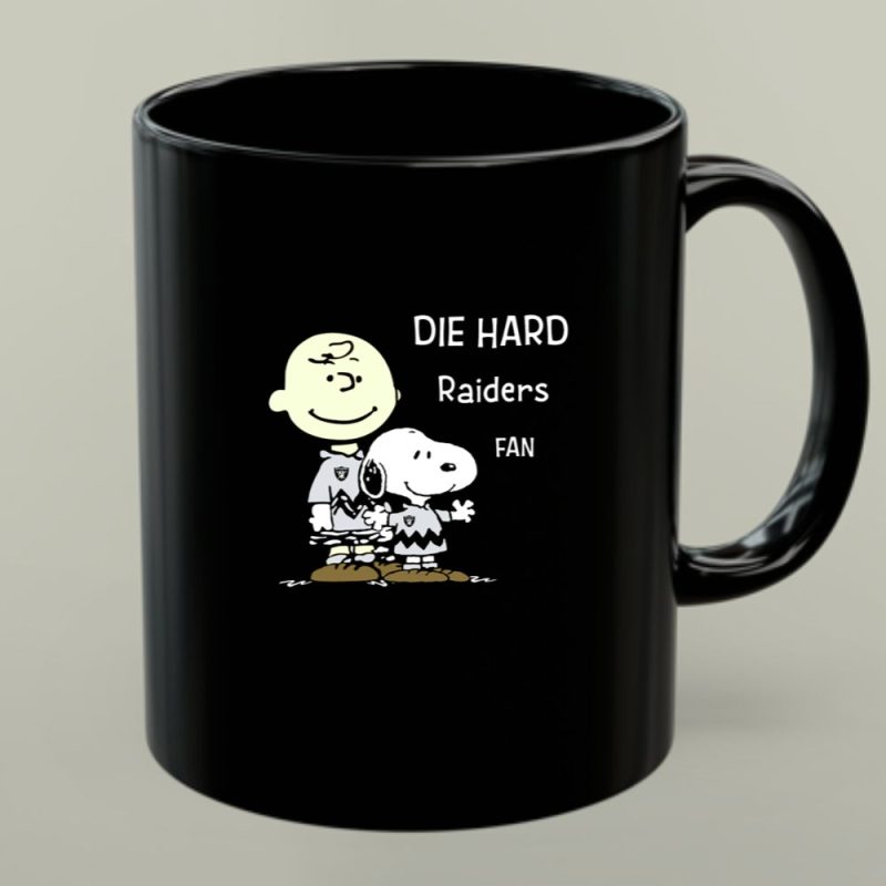 Die Hard Raiders Fan Snoopy And Charlie Brown 1 Mug.jpg