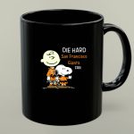 Die Hard San Francisco Giants Fan Snoopy and Charlie Brown 1 mug 1.jpg