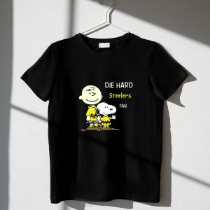 Die Hard Steelers Fan Snoopy and Charlie Brown 1 T Shirt