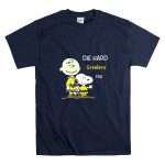 Die Hard Steelers Fan Snoopy and Charlie Brown T Shirt 7