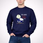 Die Hard Texas Rangers Fan Snoopy Charlie Brown 3 Sweatshirt 1.jpg