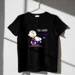 Die Hard Vikings Fan Snoopy and Charlie Brown 1 T Shirt