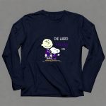 Die Hard Vikings Fan Snoopy and Charlie Brown 6 Long Sleeves