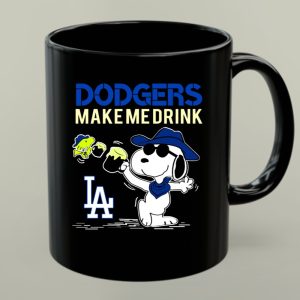 Dodgers Make Me Drink Snoopy LA Dodgers Fans Iconic 1 mug 1.jpg