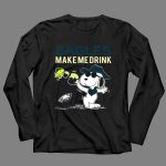 Eagles Make Me Drink Snoopy Philadelphia Eagles Fans 4 Long Sleeves