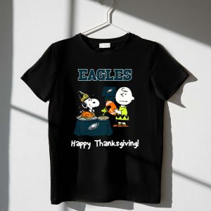 Eagles Snoopy Thanksgiving Football Peanuts Philadelphia 1 T Shirt