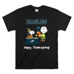 Eagles Snoopy Thanksgiving Football Peanuts Philadelphia T Shirt 6