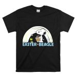 Easter Beagle Snoopy Rainbow Basket T Shirt 6