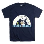 Easter Beagle Snoopy Rainbow Basket T Shirt 7