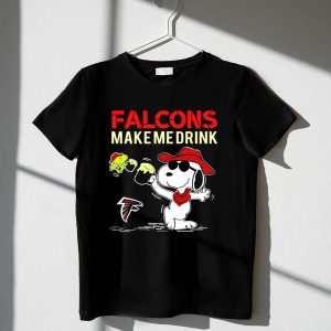 Falcons Make Me Drink Snoopy Atlanta Falcons Fan 1 T Shirt