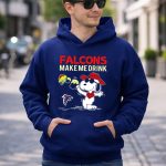 Falcons Make Me Drink Snoopy Atlanta Falcons Fan 8 Hoodie