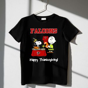 Falcons Snoopy Charlie Brown Thanksgiving Football Peanuts 1 T Shirt