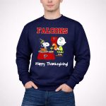 Falcons Snoopy Charlie Brown Thanksgiving Football Peanuts 3 Sweatshirt