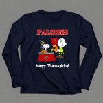 Falcons Snoopy Charlie Brown Thanksgiving Football Peanuts 6 Long Sleeves