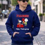 Falcons Snoopy Charlie Brown Thanksgiving Football Peanuts 8 Hoodie