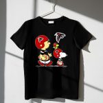 Falcons Snoopy Charlie Brown Woodstock Football Team 1 T Shirt