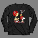 Falcons Snoopy Charlie Brown Woodstock Football Team 4 Long Sleeves
