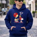 Falcons Snoopy Charlie Brown Woodstock Football Team 8 Hoodie