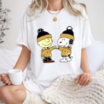 Fist Bump Charlie Brown and Snoopy Wear Clothing Vegas Golden Knights 1 T Shirt.jpg