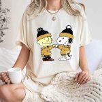 Fist Bump Charlie Brown and Snoopy Wear Clothing Vegas Golden Knights T Shirt 7.jpg