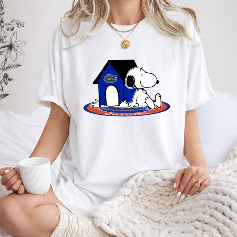 Florida Gators Fan Snoopy House Now And Forever 1 T Shirt.jpg